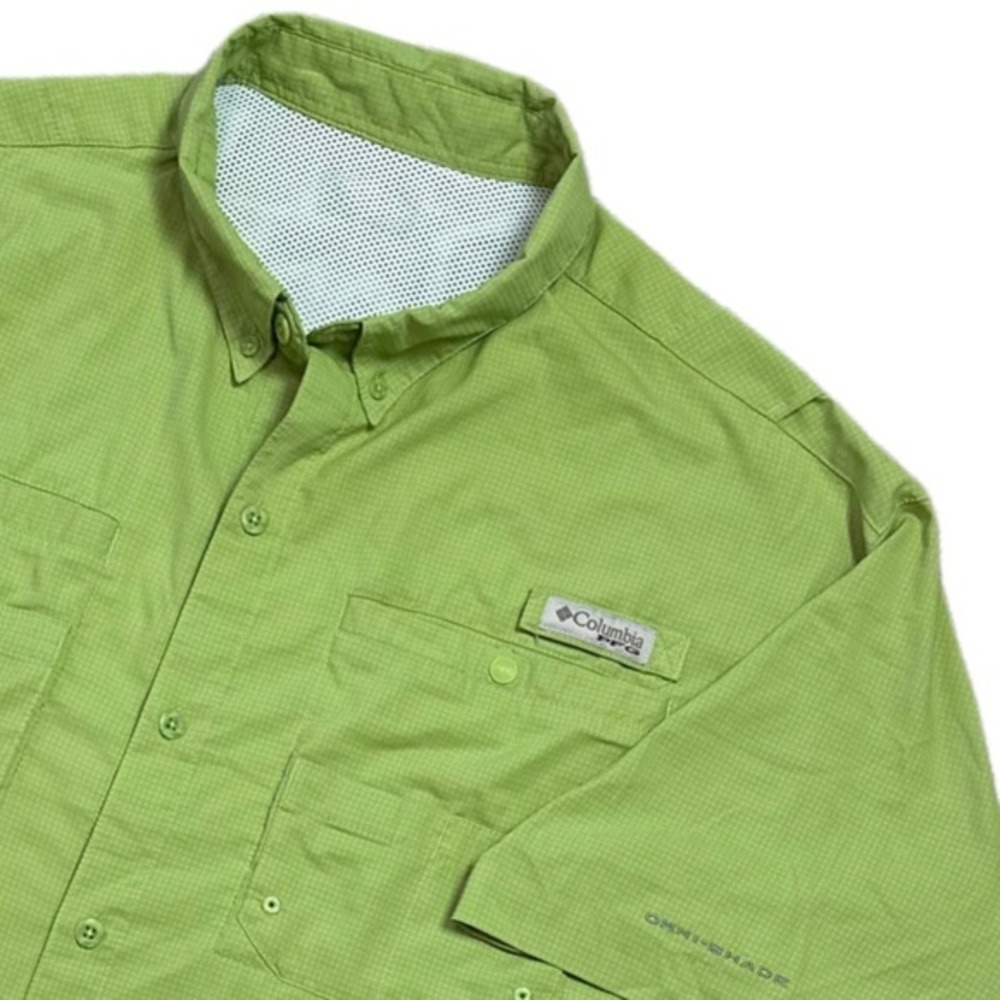 Columbia Men's Pear Tamiami II‎ Short Sleeve Shirt Sz L
